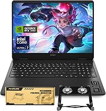 Sponsored Ad - OMEN 16 Ultra Slim RTX 5060 2025 AI Pro Gaming Laptop, 16" FHD+ 144Hz, Intel Ultra 7 255H(Beats Intel i7-14700), NVIDIA RTX 5060, 32GB DDR5 RAM, 1TB SSD, Bundle with PCO Laptop Cooler