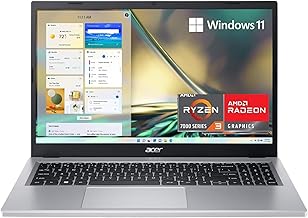 acer Aspire 3 Laptop 15.6-inch 8GB RAM 128GB SSD AMD Ryzen 3 7320U 2.40GHz (Renewed)