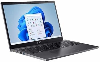Aspire 5 Touchscreen Laptop, 15.6" Full HD, 13th Gen Core i5-13420H (8-Core), 8GB RAM, 512GB SSD, Windows 11 Home, Iris Xe Graphics, Gray