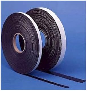 Shelf Label System Magnetic Roll Stock, 50" x 2", White, Write On, MX200