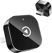 2026 New Wireless CarPlay Adapter for Apple iPhone ＆Android Small Size, Plug and Play, Fast and Stable Connection Carplay Adapter for CarPlay＆Android