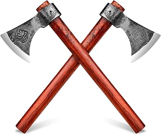 Sponsored Ad - NEDFOSS Vikings Throwing Axes, 2 Pack of 16 Inches Throwing Axe Set with 1065 High Carbon Steel & Wooden Handle. Perfect for Axe Throwing Game, Recreation, Competition & Great Gift for 