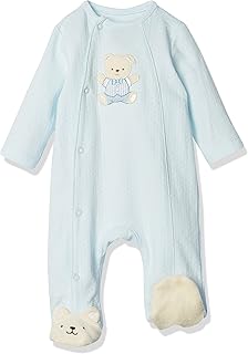 Clothes for Baby Boys' 100% Cotton Scratch-Free Tag Footie Sleeper, Preemie to 9 Months