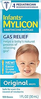 Sponsored Ad - Mylicon Gas Relief Drops for Infants and Babies, Original Formula, 1 Fluid Ounce