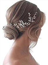 JAKAWIN Bridal Hair Vine Rhinestone Headpiece Wedding Hair Accessories for Women HV113