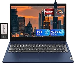 Sponsored Ad - IdeaPad 5 15.6" FHD Laptop, AMD Ryzen 7 5825U Processor, 8GB RAM, 672GB Storage(512GB SSD+160GB Docking Station Set), AMD Radeon Graphics, Number Pad, Backlit Keyboard, Windows 11, Abys