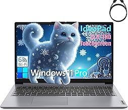 Ideapad Touchscreen Laptop Computer for Home Business Student, 15.6" FHD, 40GB DDR4 RAM, 1TB PCIe SSD, Intel 6-Core CPU (Beat i5-1155G7), WiFi 6, HDMI, Windows 11 Pro S, BEF-ectoy Cable