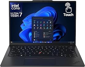 Gen 12 ThinkPad X1 Carbon Laptop with Intel Ultra 7 155H Processor, 14" WUXGA 100% sRGB Touchscreen, 32GB DDR5 RAM, 1TB Gen4 Performance SSD, FHD+ IR+ RGB Camera, and Windows 11 Pro
