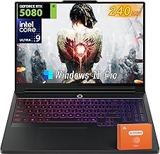 2025 Legion Pro 7i Gen 10 Gaming Laptop, GeForce RTX 5080 16 GB GDDR7, Intel Ultra 9 275HX, 16" WQXGA OLED 16:10 500 nits 240Hz, 64 GB DDR5 RAM, 4 TB SSD, Windows 11 Pro, w/Accessories