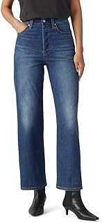 Women's Premium Ribcage Straight Ankle Jeans (Standard and Plus)