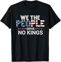 No Kings In America, Democracy, We The People T-Shirt