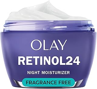 Sponsored Ad - Retinol 24 Face Moisturizer, Anti-Aging Night Cream for Women, Fragrance-Free, Non Greasy - Anti-Wrinkle, Smooth Fine Lines, Tightening, Hydrating Skin Care - Peptides, Glycerin, 1.7 Oz