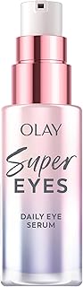 Super Eye Serum - Vitamin C, Caffeine, Niacinamide, Amino Peptide, Aloe Vera - Brightens Dark Circles, Anti-Wrinkle, Anti-Aging, Brightening, Smooths Fine Lines, Firming, Hydrating, 0.45 Oz