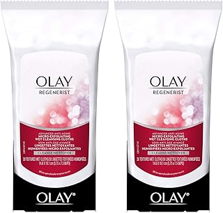 Regenerist Advanced Anti-Aging Micro-Exfoliating Cleansing Cloths 30 Each (Pack of 2)
