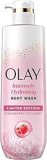 Sponsored Ad - Body Wash for Women, Intensely Hydrating, Pro-Hyaluronic Acid Serum Complex, Renews Moisture, Vitamin B3 Lameller Technology, For All Skin Types, Strawberry Summer Fizz Scent, 20 fl oz