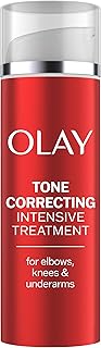 Treatment Cream Intensive Tone Correcting for Elbows Knees & Underarms with Niacinamide, Vitamin B3 Complex, Deeply Hydrates, Evened Skin Tone, 1.7 fl oz