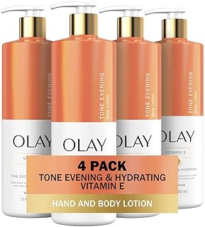 Tone Evening and Hydrating Body Lotion, Deep Moisture, 17oz (Pack of 4)