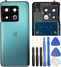 for OnePlus 10 Pro NE2213 Housing Rear Panel Back Glass Door Cover Replacement for OnePlus 10 Pro 5G 6.7'' NE2210 NE2211 NE2213 (10 Pro/Emerald Forest)