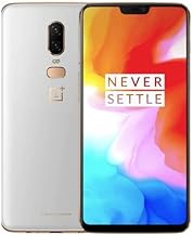 OnePlus 6 128GB Unlocked Smartphone (Silk White) - (Renewed)