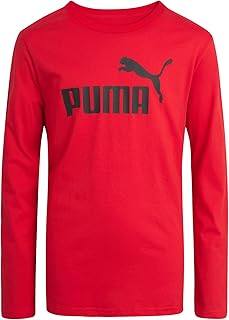 Boys Long Sleeve Shirts - Breathable Athletic Crewneck Long Sleeve Shirts for Boys - Casual Top Tees (Sizes S-XL)
