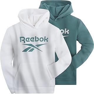 Boys Fashion Hoodie Sweatshirts 2 Pack Fleece Hoodies for Boys Size 8-20