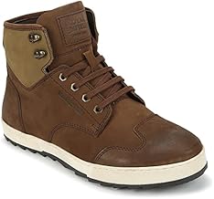Maverick Brown Shoes Ridding Boots - Premium Nubuck Leather Shoes with Velvet Finish, Casual & On-Road Wear