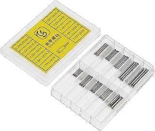 100pcs Strap Screws, Watch Band Link Pins Kit, Watch Repair Tool Kit, Watch Lug Screw Pins Replacement Kit for Watchmaker, 10 Specification