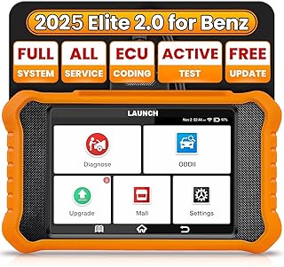 Sponsored Ad - 2025 LAUNCH Creader Elite V2.0 fit for Mercedes-Benz MB Sprinter Maybach Bi-Directional Scan Tool, OBD2 Scanner, Full System Diagnostic, All Reset Service, ECU Coding, Auto Vin, Lifetim