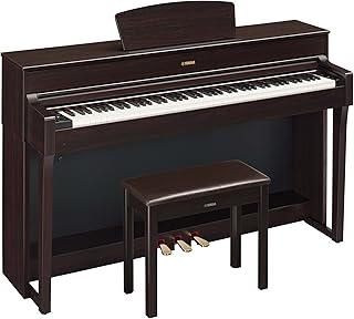 Sponsored Ad - Arius, Console Digital Weighted 88-Key Graded Hammer 3 Action, CFX Concert Grand Piano Sound, Includes Bench, Dark Rosewood (YDP184R)