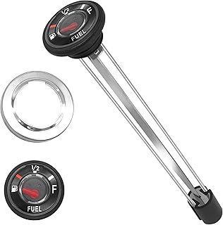 Fuel Gas Tank Level Gauge Meter for Yamaha Big Bear 400 Grizzly 600 Kodiak 400 YFM400 YFM600 (OEM# 4SH-24260-11-00 4SH-24261-00-00)