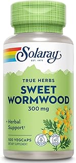 SOLARAY Sweet Wormwood Aerial, Veg Cap (Btl-Plastic) 300mg 100ct