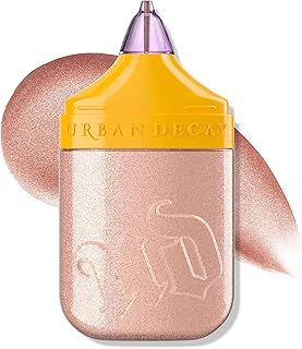 Face Bond Luminizer, Water-Resistant All-Over Liquid Highlighter + Bronzer, Face, Eye, and Body Glow Makeup, with 3% Niacinamide, Smudge-Resistant, Transfer-Resistant - 1 fl oz