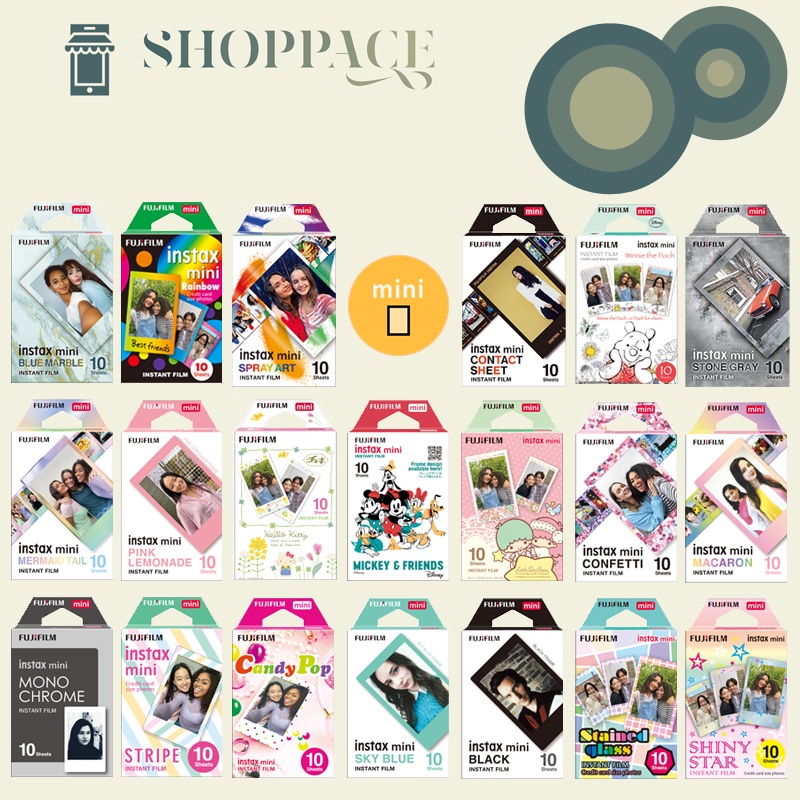 Fujifilm Instax Mini Cartoon Design Instant Film